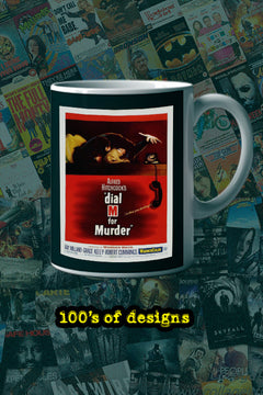 Dial M for Murder 11oz Mug - Grace Kelly | Ray Milland | Film Memorabilia Design