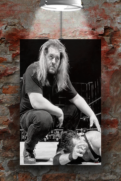 WWE Attitude Era Paul White The Gant Arrives Poster | Vintage Wrestling Art | Retro WWE Decor | Pro Wrestling Collectible