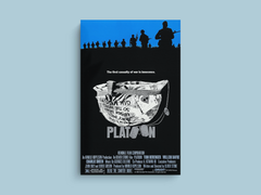 Platoon Canvas Print | Film Platoon Design | Charlie Sheen Canvas Art