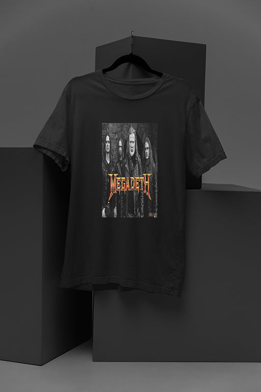 Megadeth Band | Vintage Metal Tee | 80s Thrash Metal | Rust in Peace Era Shirt | Retro Rock Band Graphic Tee