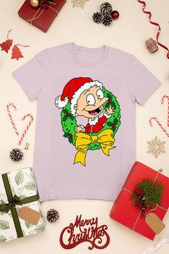 KIDS UGLY Rugrats Tommy Christmas Tee | 90s Cartoon Kids Shirt | Festive