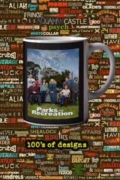 Parks and Recreation 11oz Mug featuring Amy Poehler | Funny TV Show Gift