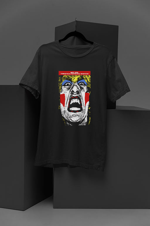 Twisted Sister | Vintage 80s Rock Band Tee | Glam Metal Clothing | Retro Hard Rock T-shirt | Hair Metal Fashion | Music Lover Gift | Metalhead Apparel | 1980s Concert Style | Headbangers Merchandise