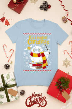KIDS UGLY: Harry Potter Christmas | Hogwarts Style | Magical Kids Christmas Tee