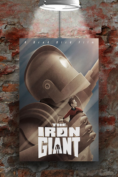 The Iron Giant Vin Diesel Gloss Poster | Film Memorabilia | Sci-Fi Wall Art | Fan Gift