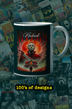 Halloween Michael Myers 11oz Mug | Horror Film Fan Merch | Scary Movie Coffee Cup