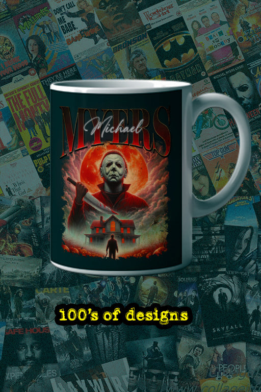 Halloween Michael Myers 11oz Mug | Horror Film Fan Merch | Scary Movie Coffee Cup