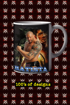 batista 11oz Mug featuring Pro Wrestling | Batista Design Mug