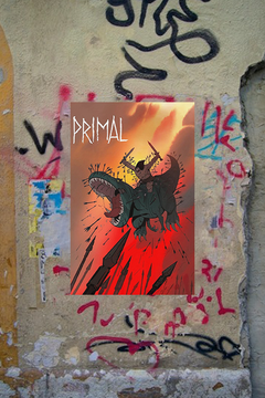 Primal | Genndy Tartakovsky | TV Show Poster | Gloss Finish | Wall Art | Home Decor