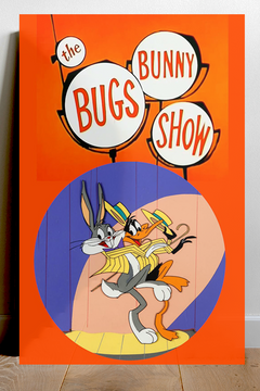 The Bugs Bunny Show Premium Gloss Poster | Bugs Bunny Design | TV Show Home Decor