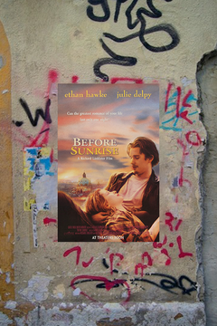 Before Sunrise Ethan Hawke Julie Delpy Poster | Film Movie Design Art Print