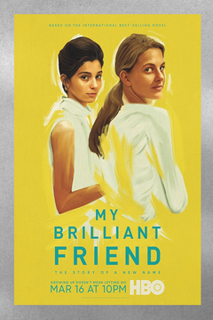 My Brilliant Friend | Elena Greco Gloss Poster | TV Show Merchandise | Italian Drama Series Art