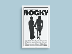 Rocky Canvas Print featuring Sylvester Stallone | Film Memorabilia | Movie Wall Art | Home Decor | Gift for Movie Fans | Vintage Poster Art | Wall Hanging Art | Movie Room Decor