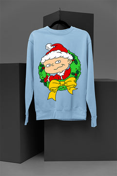 UGLY Retro Rugrats Phil Christmas Sweatshirt | 90s Cartoon Holiday Sweater | Phil DeV