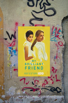 My Brilliant Friend | Elena Greco Gloss Poster | TV Show Merchandise | Italian Drama Series Art