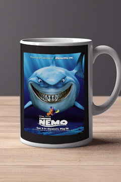 Finding Nemo 11oz Mug Dory Marlin Fish | Film Memorabilia Collectible Ocean Blue Mug