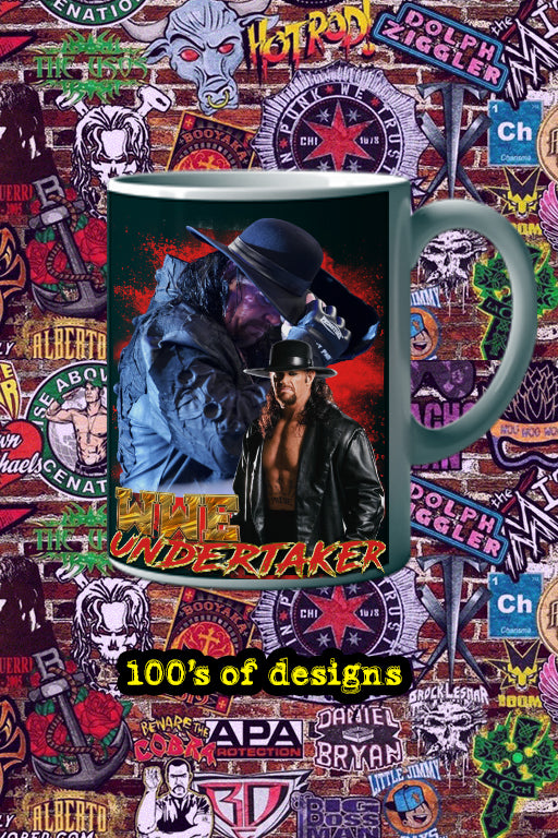 UNDERTAKER 11oz Mug | Pro Wrestling | WWE | Wrestling Legend | Coffee Cup Mug