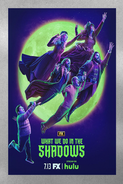 What We Do in the Shadows: Jemaine Clement Gloss Poster | Vampire TV Show Design