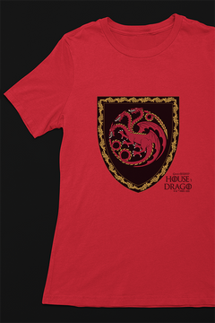 House of The Dragon Targaryen Sigil T-Shirt | Game of Thrones Tee | Dragon Symbol Shirt | Khaleesi Fan Apparel