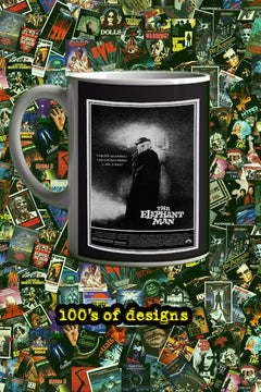 The Elephant Man 11oz Mug Edward MERRICK | John HURT Vintage Movie Poster Printzheimer, Film Lover, Unique Film Gift for Him and Her