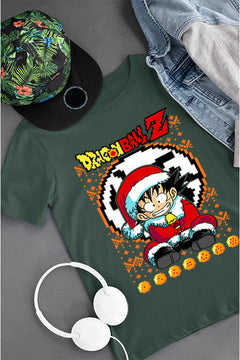 KIDS UGLY Dragon Ball Z Goku Christmas T-Shirt | Kids Christmas Ugly Design | Dragon