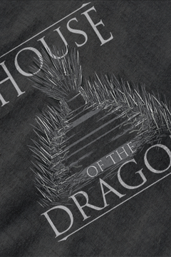 House of The Dragon | The Iron Throne T-Shirt - Game of Thrones Tee - Dragon Throne Apparel