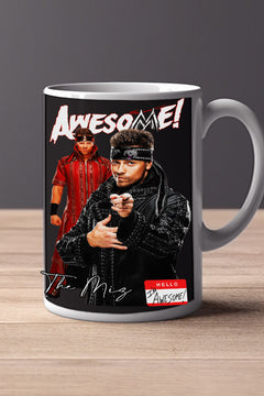 THE MIZ 11oz Mug Featuring Pro Wrestling Star THE MIZ | WWE Fan Merchandise | Wrestling Collectibles | Unique Coffee Mug