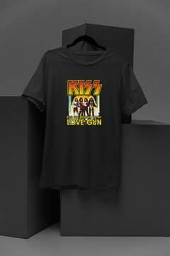 Kiss Pull The Trigger Of My Love Gun | Band Tee | Vintage Rock | 70s Glam | Iconic Kiss | Retro Graphic Shirt