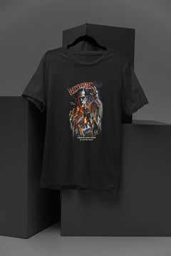 "Horror Frankenstein | Vintage Graphic Tee | Scary Costume Shirt | Halloween"