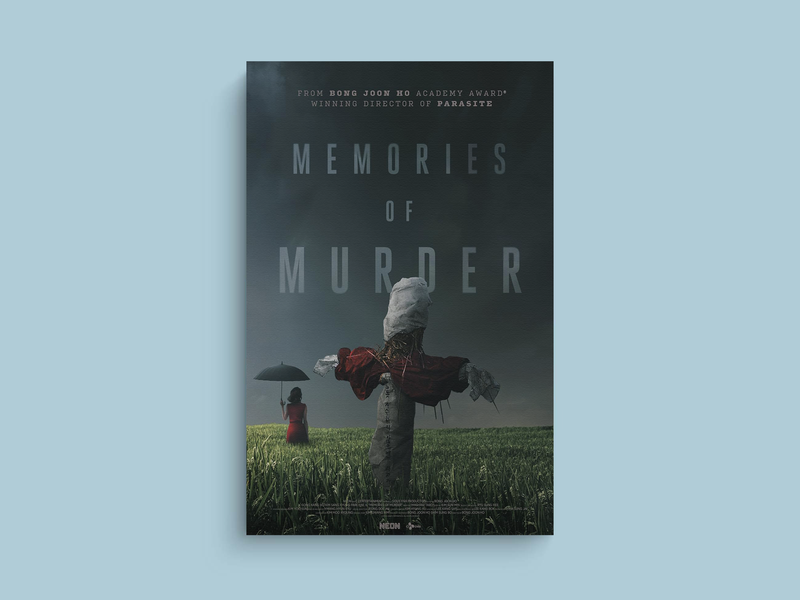 Memories of Murder Canvas Print | Film Poster Interior Decor | Korean Crime Thriller Fan Art | Bong Joon-ho Film Merch