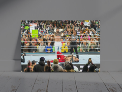 Wrestlemania 40 Premium Gloss Poster | Jey Uso Defeats Jimmy Wrestlemania 40 | Collector's Item | Wall Art Décor | Wrestling Fans Gift | Limited Edition Merch