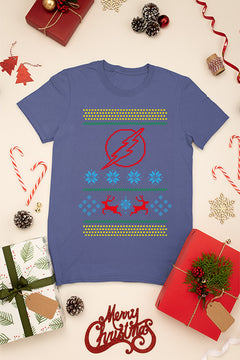 KIDS UGLY: Flashing Through Christmas | DC The Flash Logo | Kids Christmas Ugly