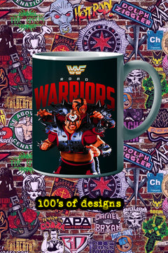 ROAD WARRIORS 11oz Mug featuring Pro Wrestling Legion of Doom image | Pro Wrestling Mug | Wrestling Fan Gift | Vintage Wrestling Collectible