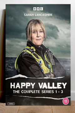 Happy Valley Sarah Lancashire Gloss Poster | Crime Drama TV Show | British Series Fan Art Print