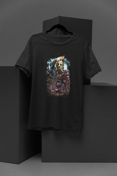 Horror Friday the 13th | Slasher Movie Fan Tee | Creepy Halloween Shirt