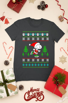 KIDS UGLY Peanuts Snoopy Christmas Spirit Tee | Vintage Snoopy Design | Retro Kids