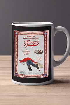 Fargo 11oz Mug | Film Memorabilia | Fargo Design | Lead Actor Name