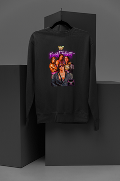 BRET HART WWE Vintage Era Sweatshirt | Hitman Hart Classics | Wrestling Legend Clothing | WWE