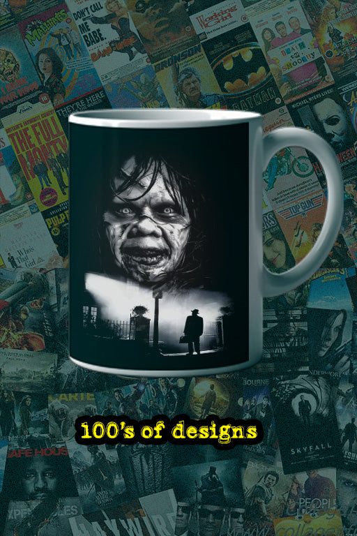 Halloween The Exorcist 11oz Mug | Horror Film | Horror Movie Poster | Vintage Design