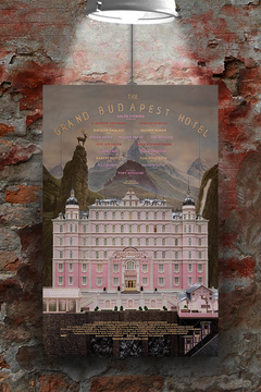 The Grand Budapest Hotel Ralph Fiennes Poster Print | Movie Wall Art Decor | Film Memorabilia Design