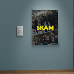 Skam Canvas Print featuring Marlon Langeland | Skam Art Design | TV Show Fan Decor