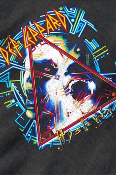 Def Leppard Hysteria | Vintage Rock Band Tee | 80s Metal Merch | Retro Concert Shirt