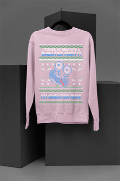 UGLY Dimensional Rick Christmas Sweatshirt | Rick and Morty | Portal Adventures | Interdimensional