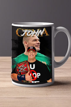 JOHN CENA 11oz Mug | Pro Wrestling Superstar JOHN CENA Image Mug