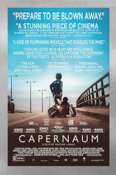 Capernaum: Nadine Labaki Gloss Poster | Film Fan Art Print | Movie Memorabilia | Wall Decor