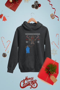 "Cookie Monster Christmas Chaos" | Sesame Street | Kids Christmas Ugly Hoodie