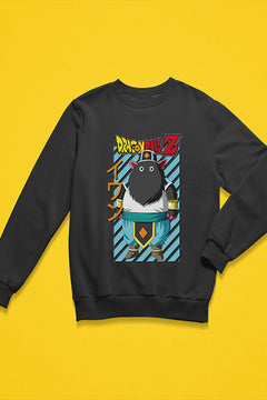 IWAN Dragon Ball Z Inspired Sweatshirt | Anime Graphic Sweater | Geeky Fan Apparel | Japanese