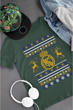 KIDS UGLY: Retro Real Madrid Football Club Logo | Kids Christmas Ugly Design | Vintage