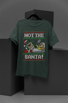 UGLY Blast from the Past: Earl and Baby Sinclair Christmas T-shirt | Dinosaurs Sitcom |