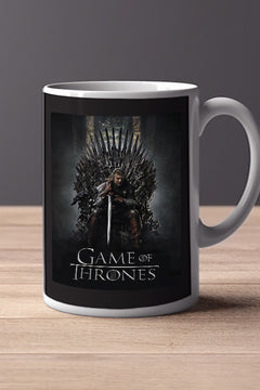 Game of Thrones 11oz Mug | TV Show | Game of Thrones Design | Poster | Lead Actor's Name